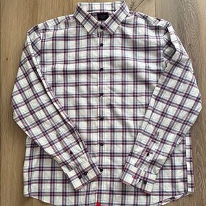 UNTUCKit Men's Checkered Shirt - Red, Blue, and White new no tags XXL